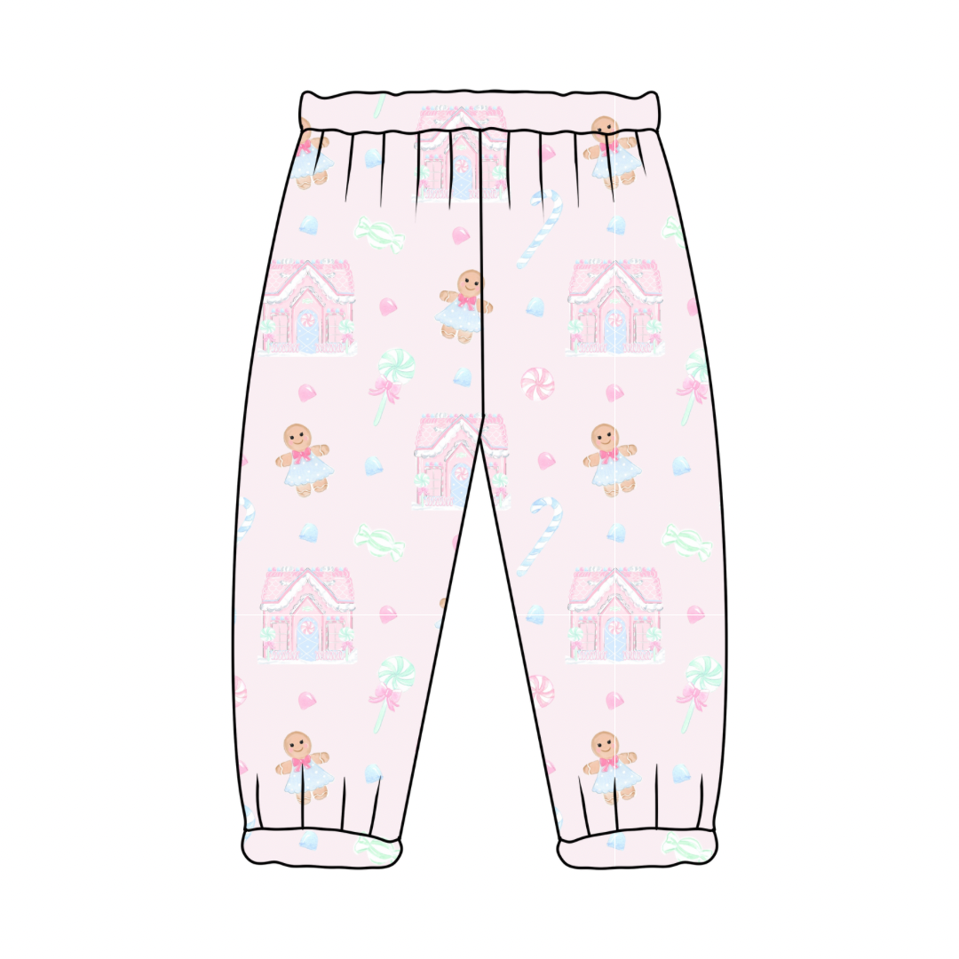 *PRE-ORDER* Sutton Sweatpants- Candyland Dreams in Sugar Pink