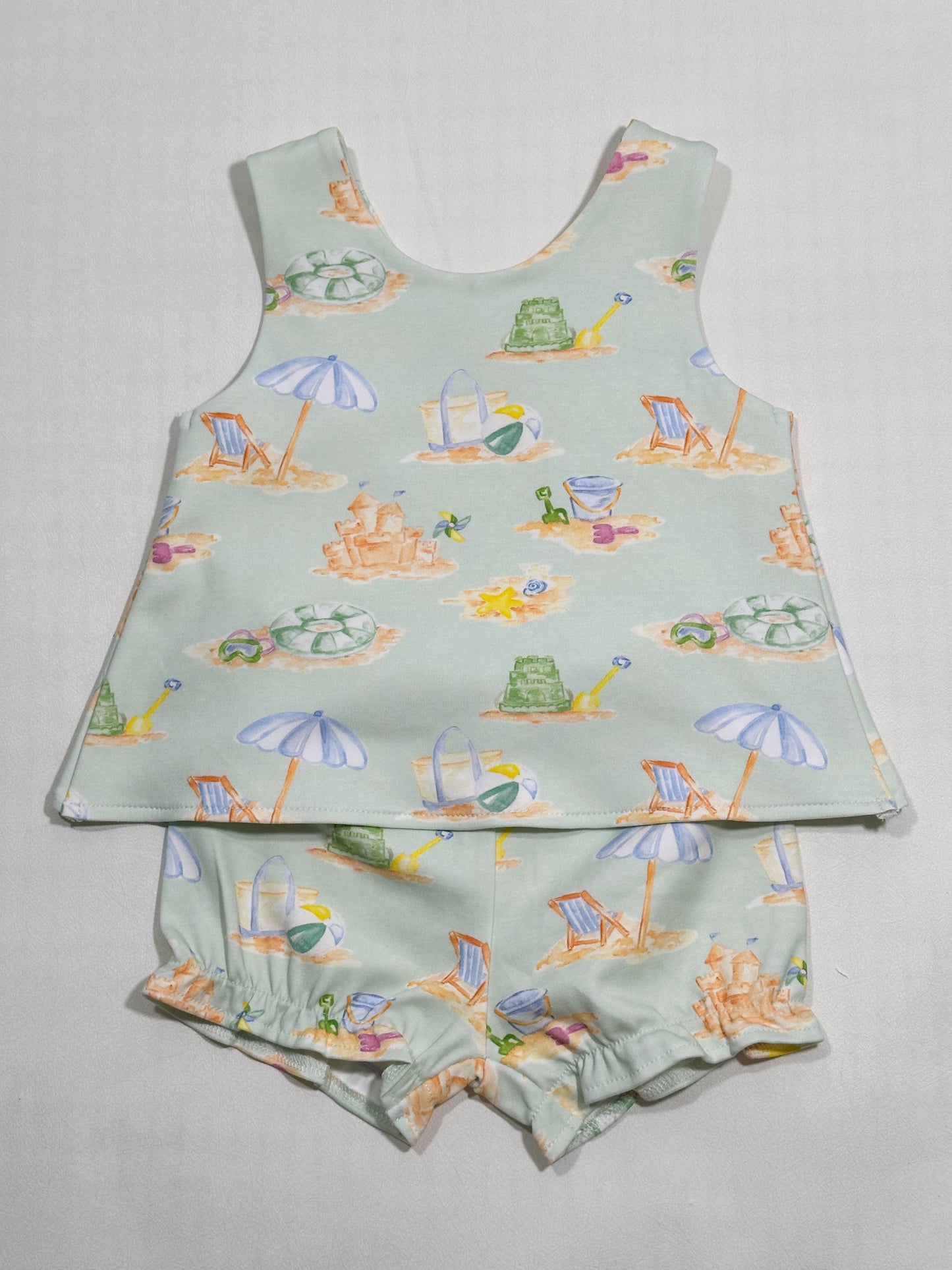 Brynn Bloomer Set- Mint for the Beach