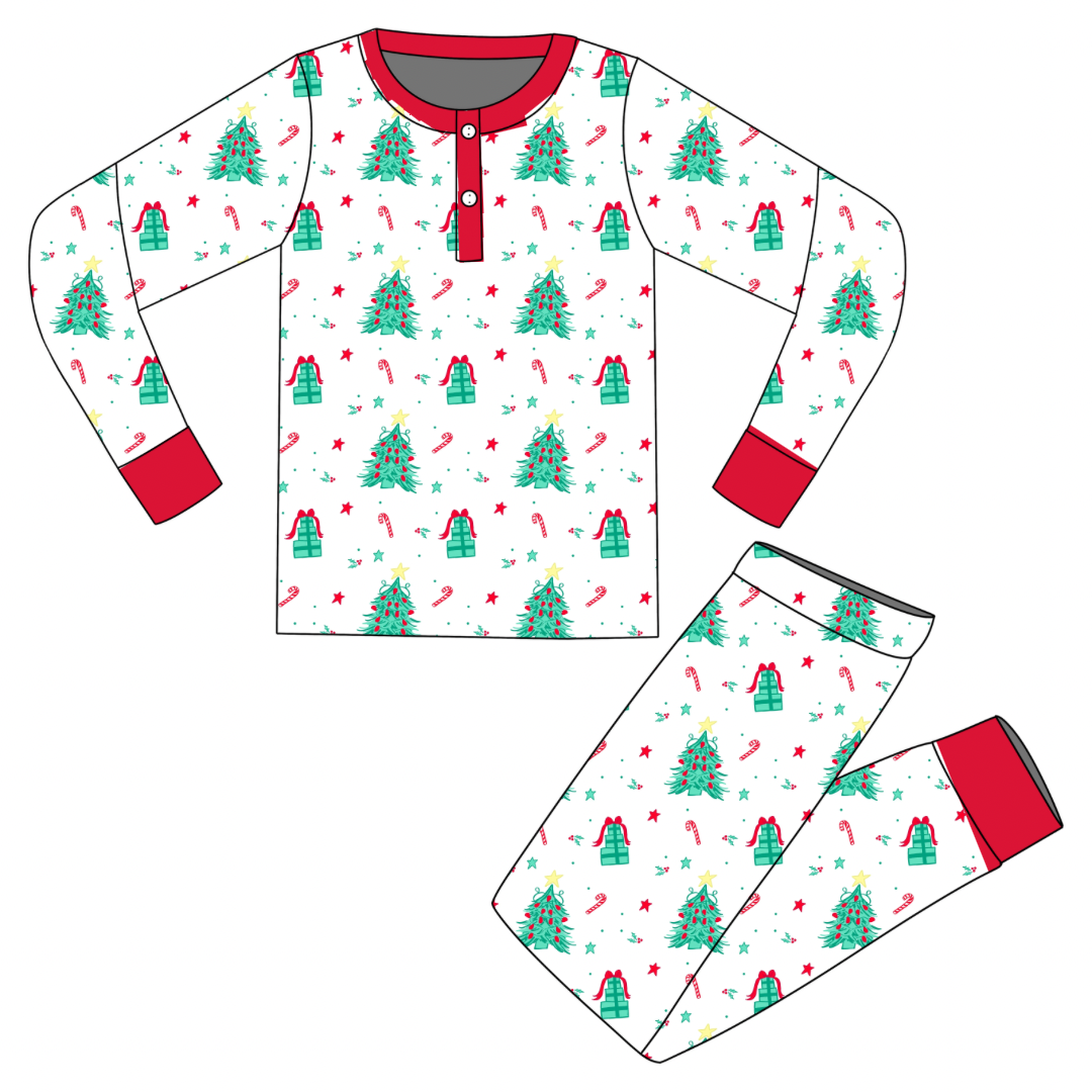 *PRE-ORDER* Sloane Sleep Set- Classic Christmas