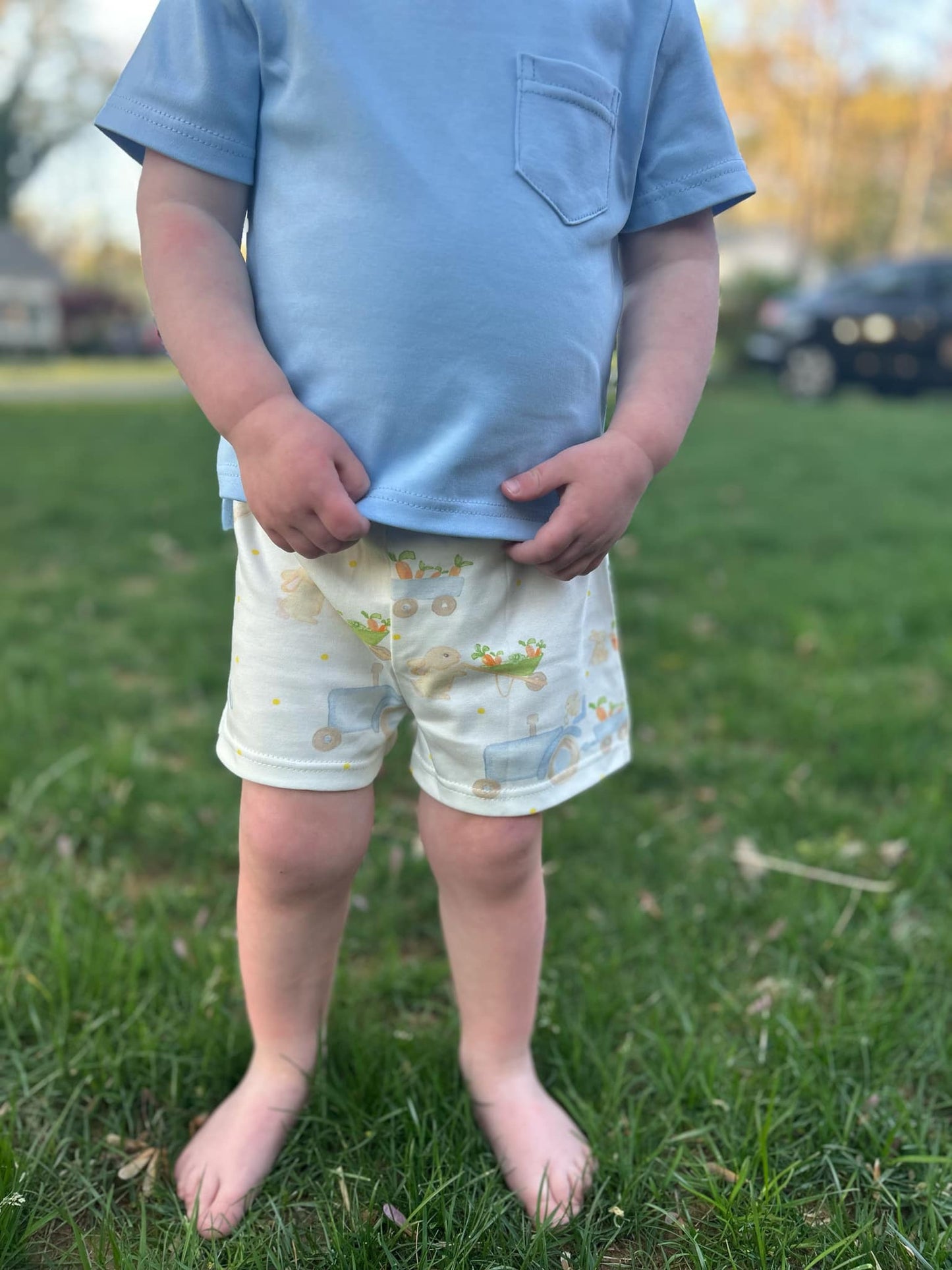 Stafford Shorts Set- Carrot Crew