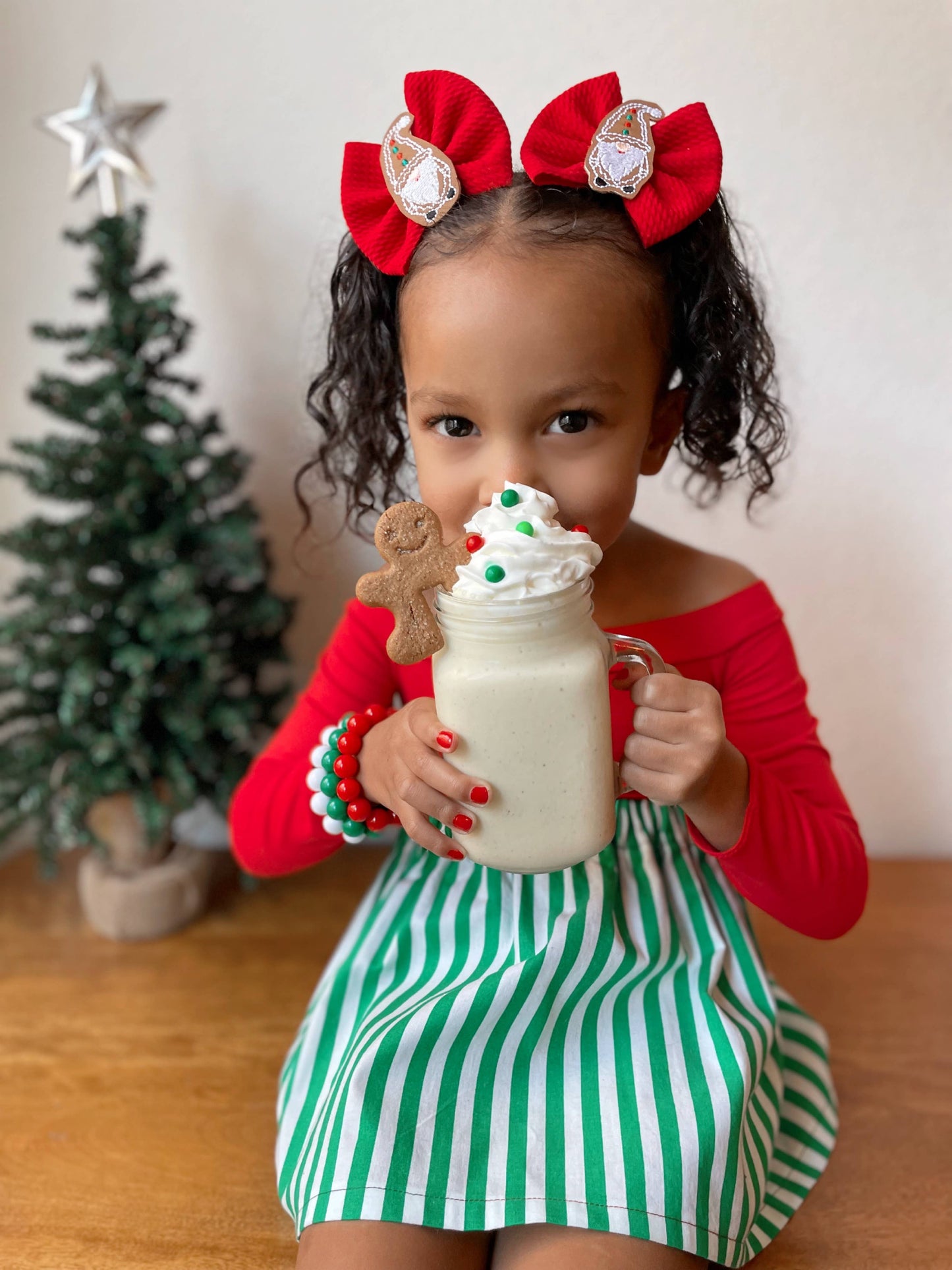 Candy Cane Cutie Kids Non-Toxic Nail Polish