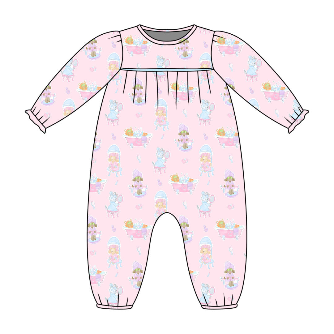 *PRE-ORDER* Ruthie Romper- Pawfectly Pampered