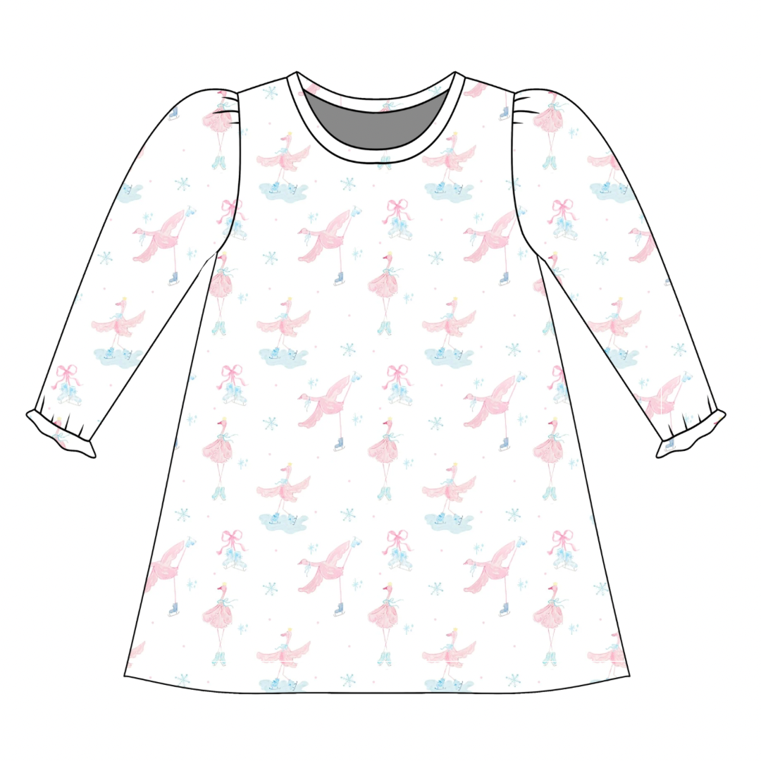 *PRE-ORDER* Charlotte Long Sleeve Play Dress- The Ice Ballet