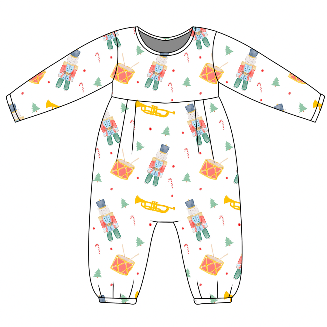 *PRE-ORDER* James Romper- The Christmas March