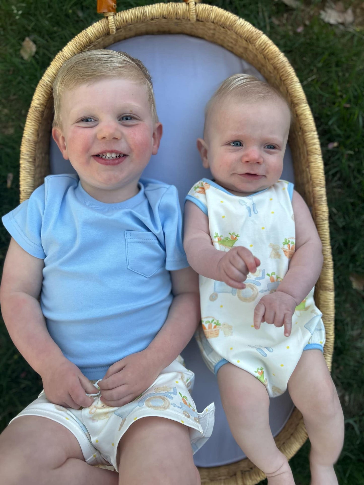 Stafford Shorts Set- Carrot Crew