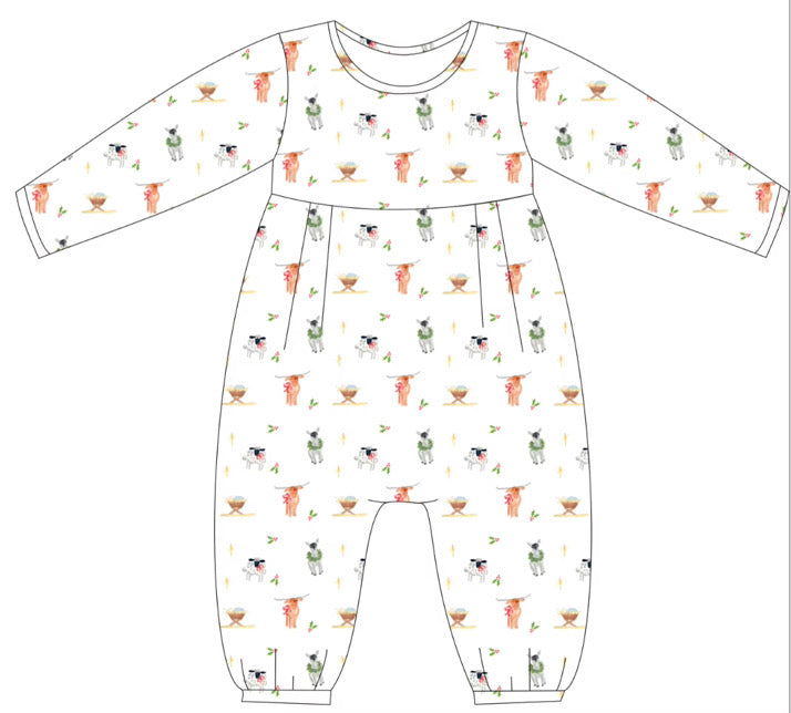 *PRE-ORDER* James Romper- Shepherds Watch