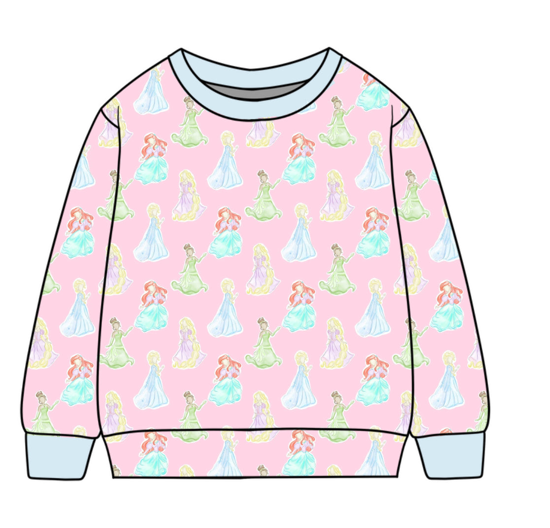 *PRE-ORDER* Campbell Crewneck- Princess Party