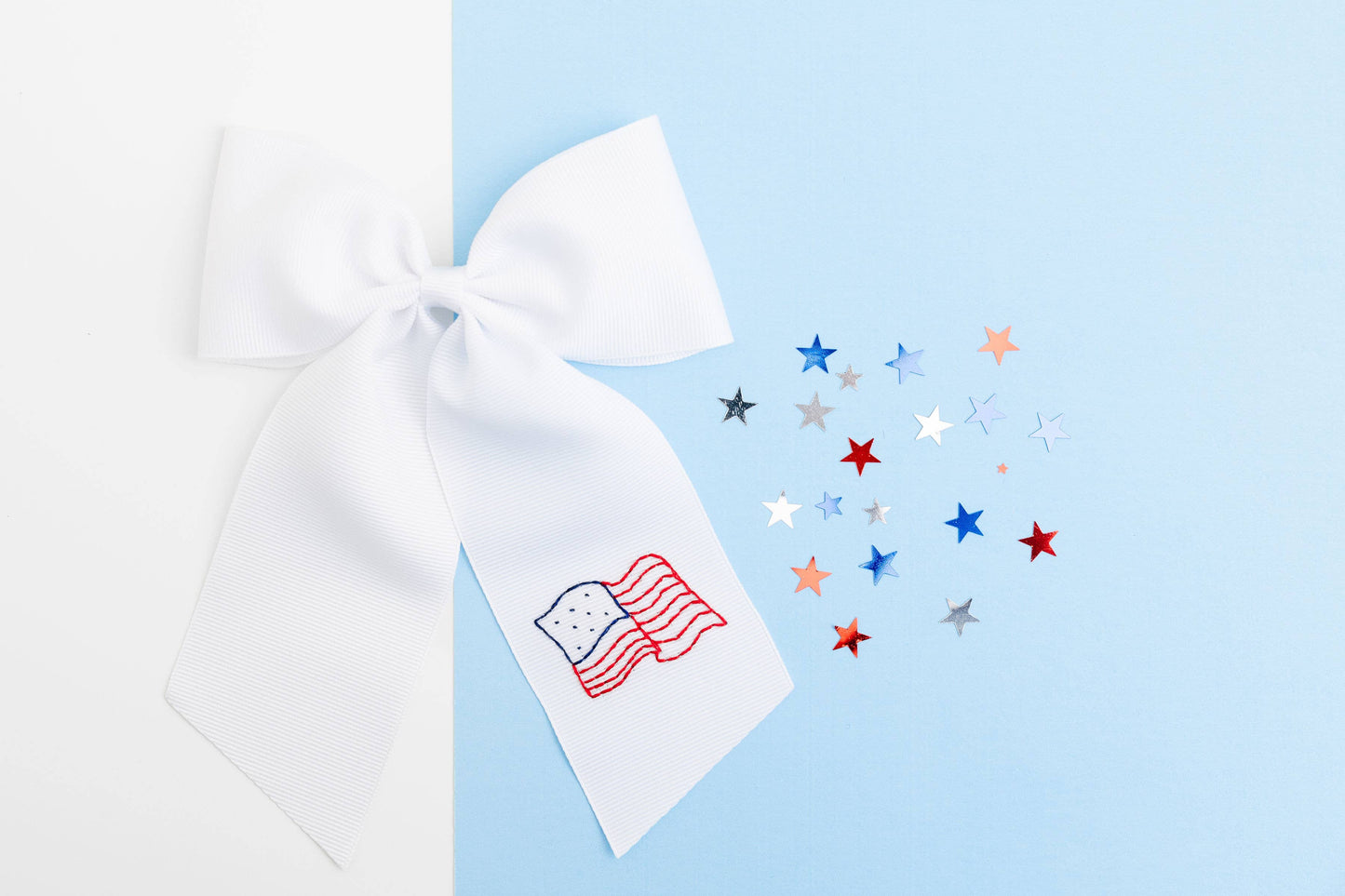American Flag Bow