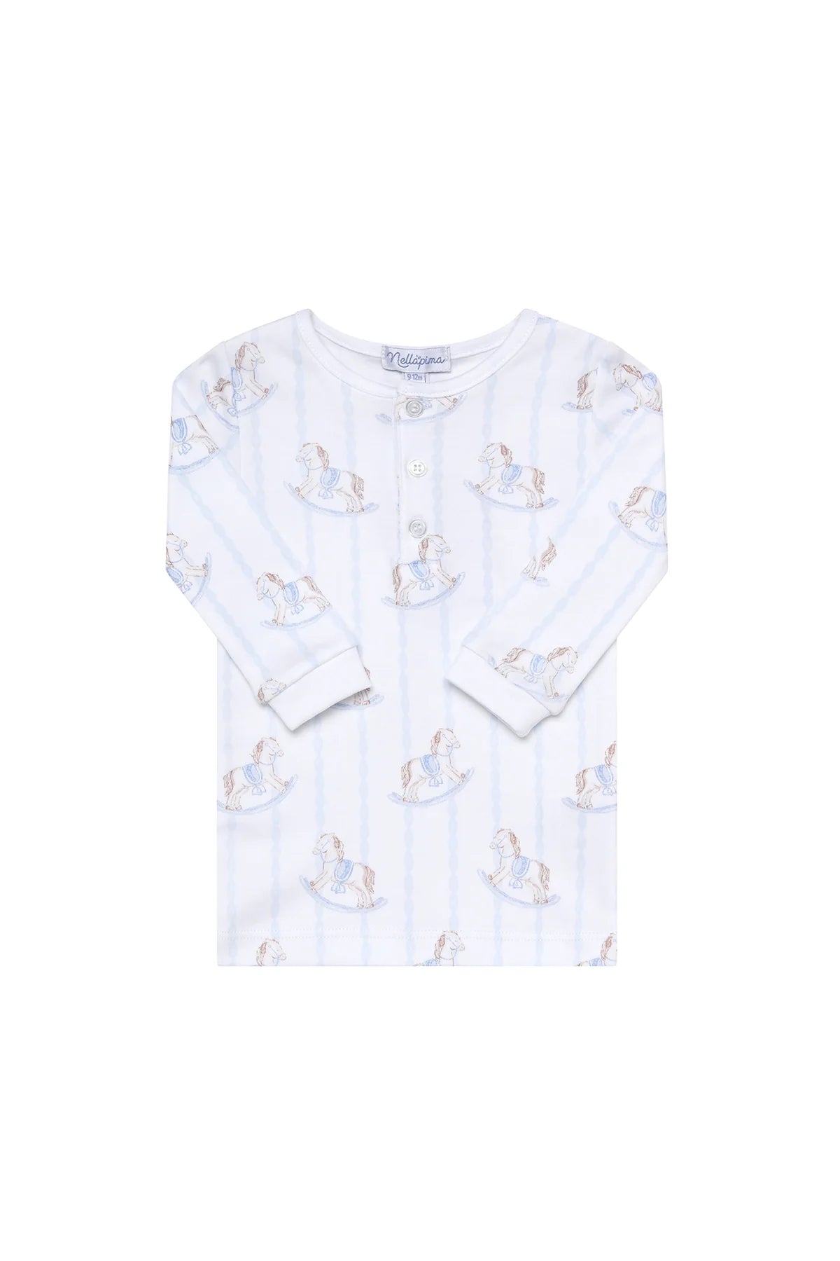 Blue Rocking Horse Pajamas