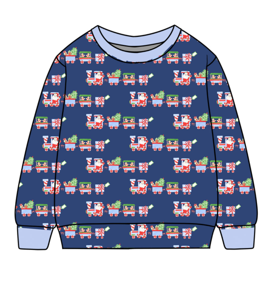 *PRE-ORDER* Campbell Crewneck- Peppermint Express