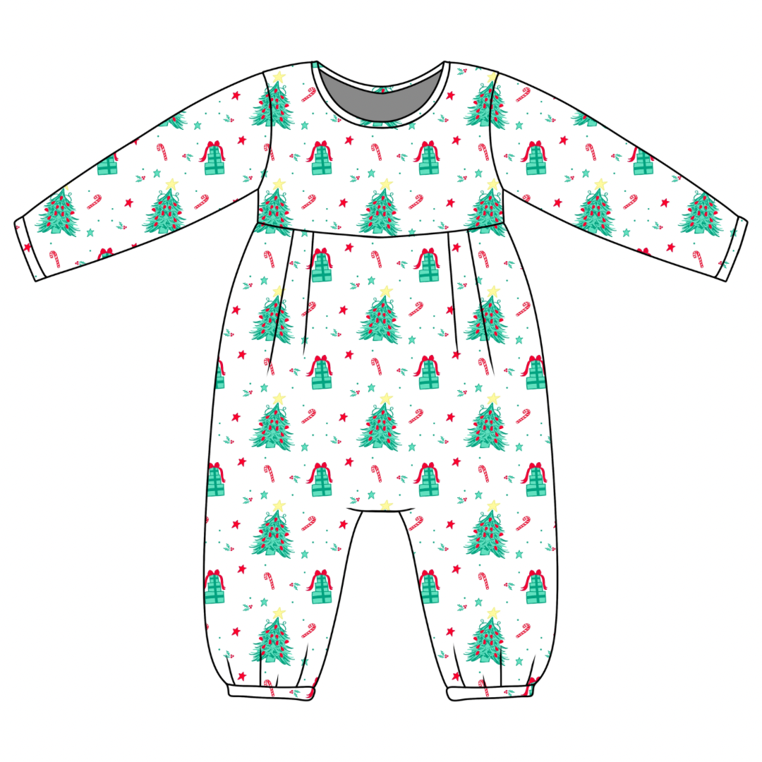 *PRE-ORDER* James Romper- Classic Christmas