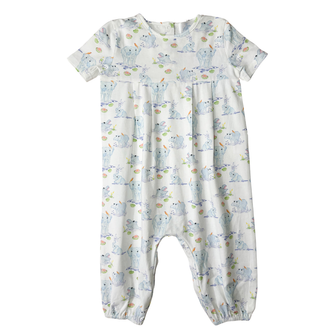 Sullivan Romper- Splish Splash Safari