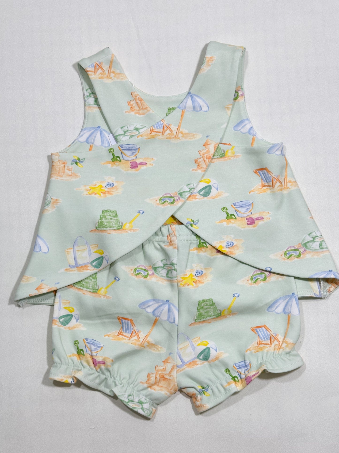Brynn Bloomer Set- Mint for the Beach