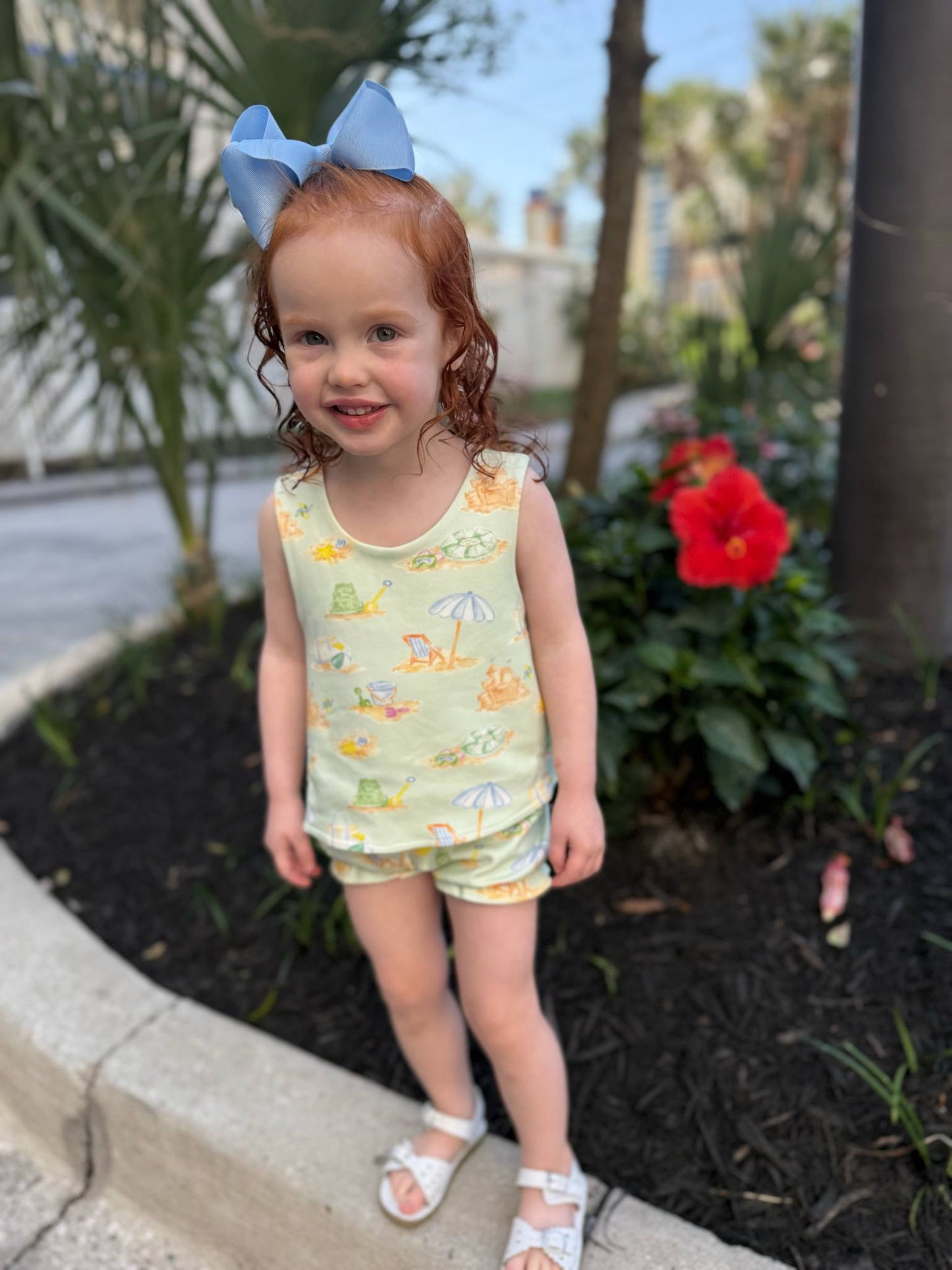 Brynn Bloomer Set- Mint for the Beach