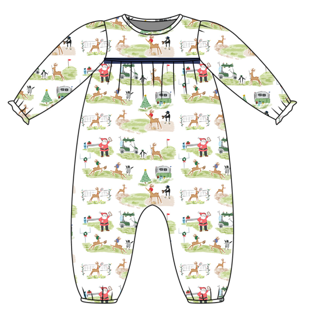 *PRE-ORDER* Ruthie Romper- Reindeer Games