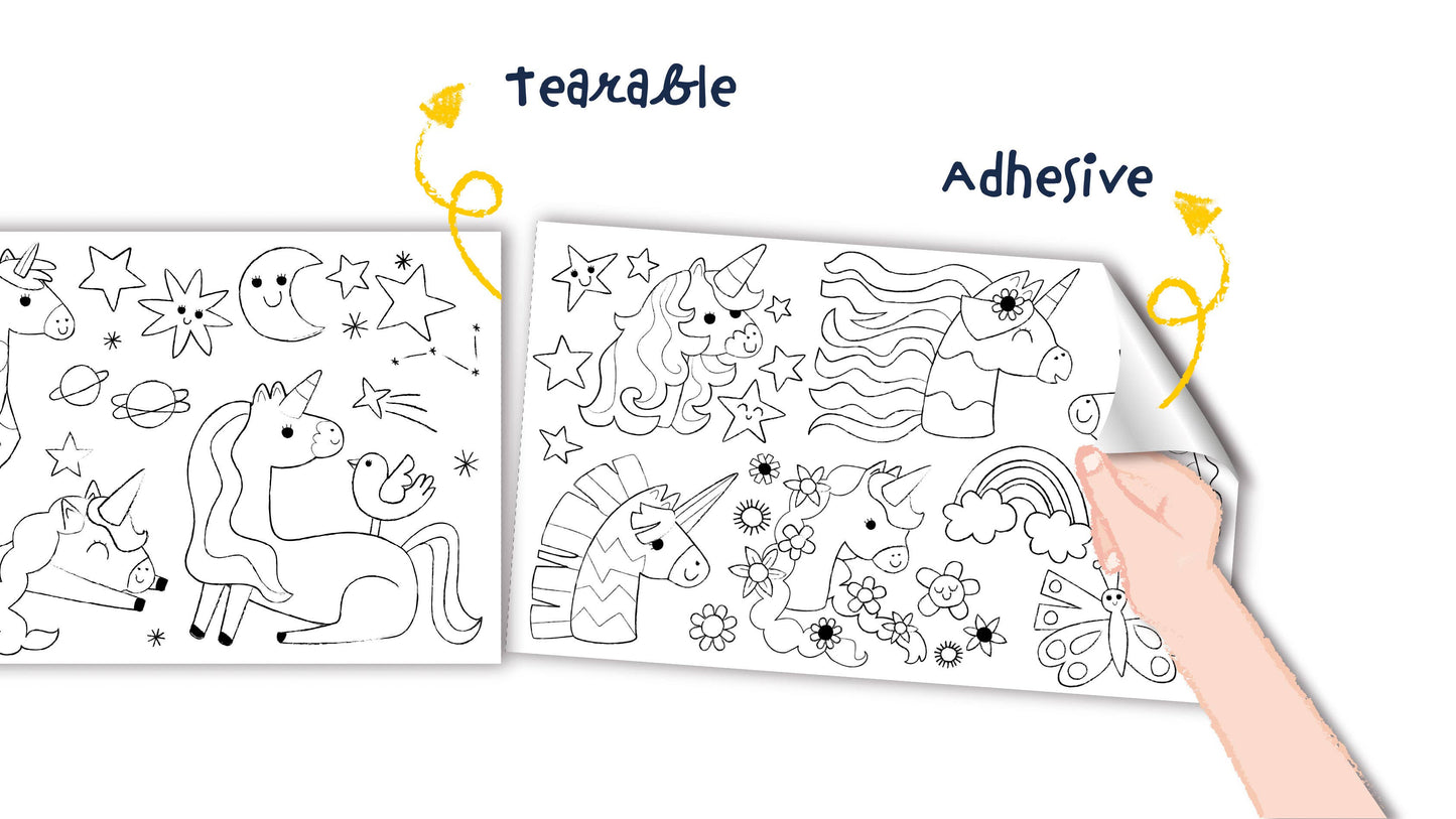 Haku Yoka - Coloring Roll Kit FANTASY UNIC