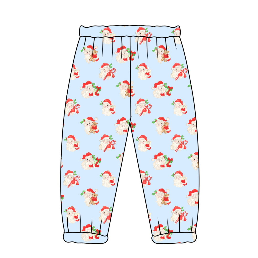 *PRE-ORDER* Sutton Sweatpants- Gifts of Joy in Frosty Blue