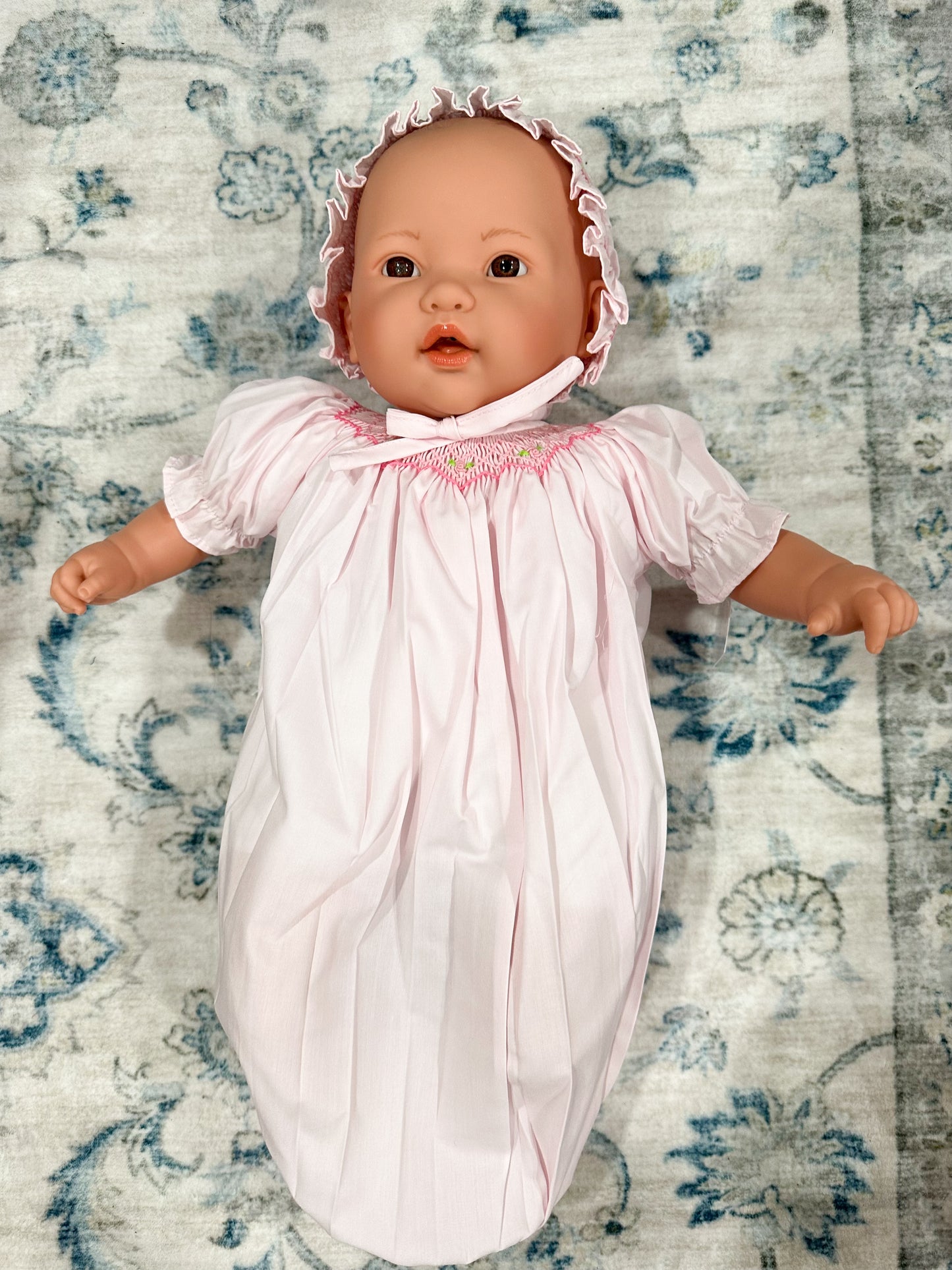 Claire Brown Eye Bald 18" Baby Doll
