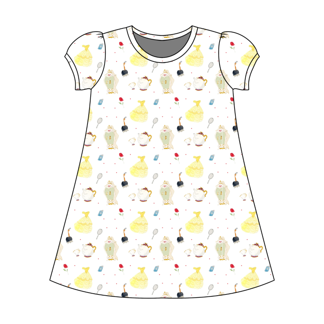 *PRE-ORDER* Winnie Play Dress- Tale as Old as Time