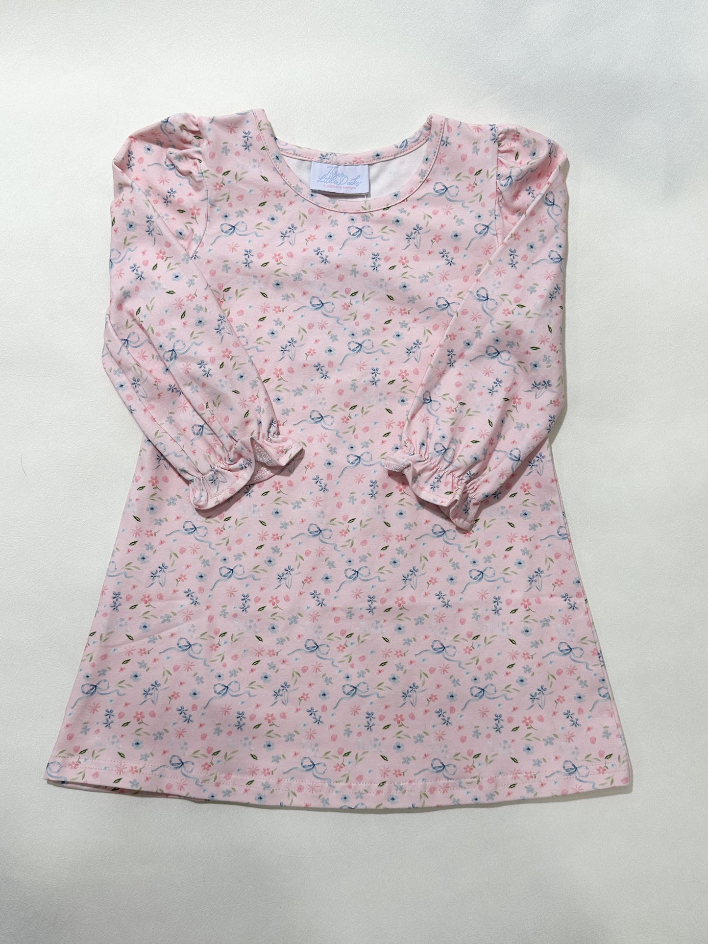 Charlotte Long Sleeve Play Dress- Mabry Park Floral