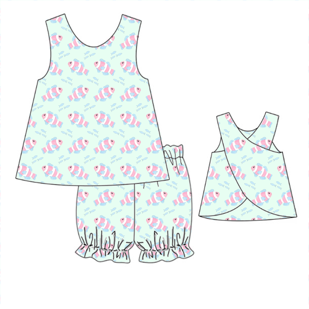 *PRE-ORDER* Brynn Bloomer Set- Cotton Candy Reef