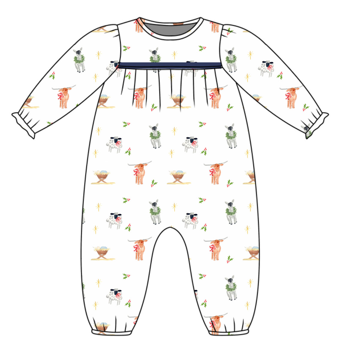 *PRE-ORDER* Ruthie Romper- Shepherds Watch