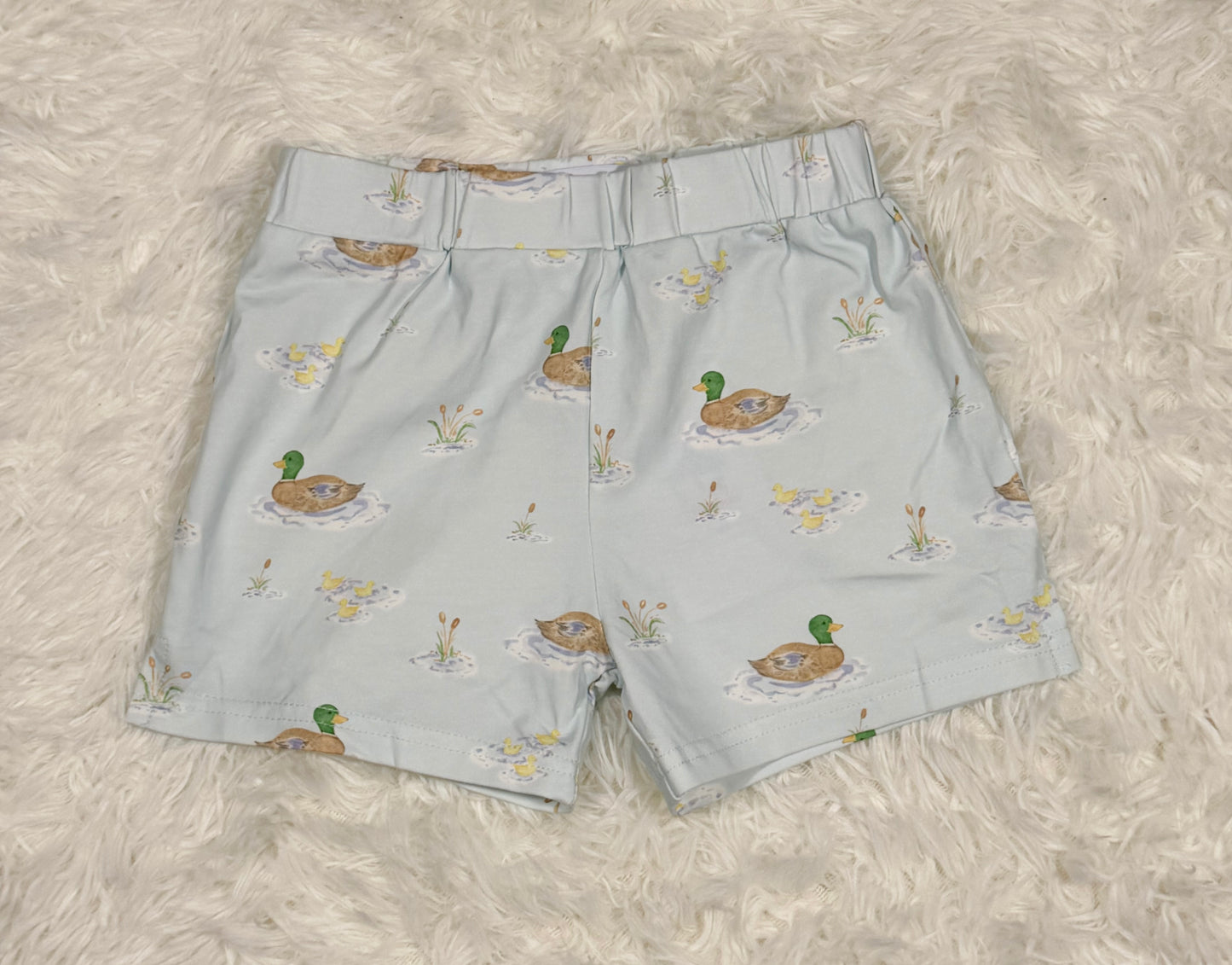 Stafford Shorts- Ducks on the Pond