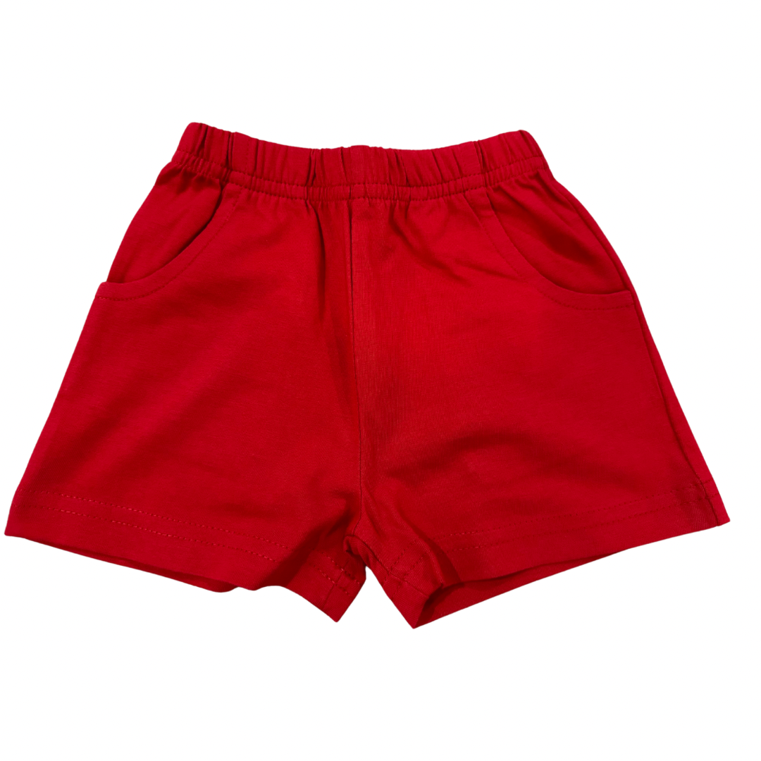 Jersey Shorts- Red