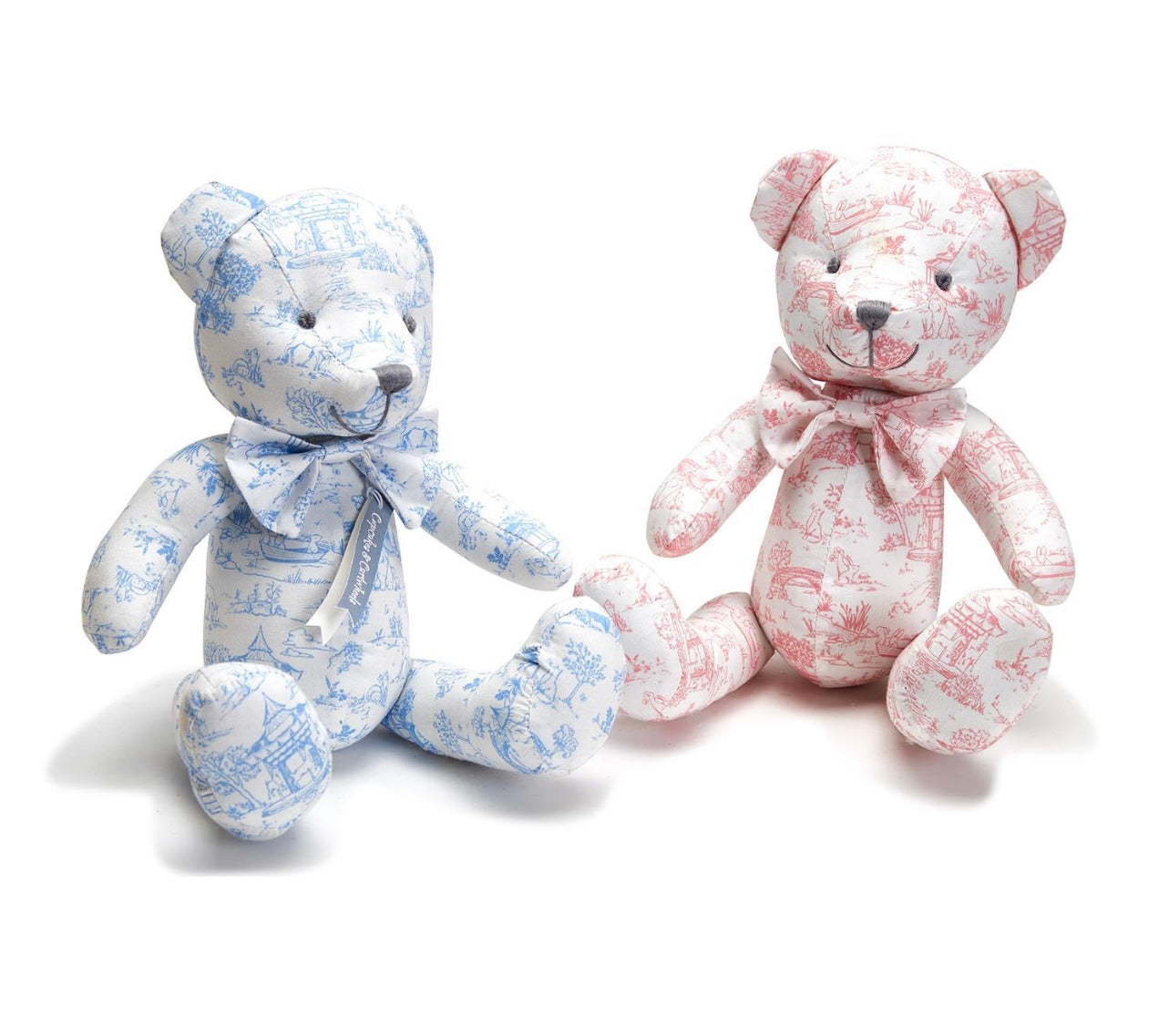 Preorder- Animal Toile Stuffed Teddy Bear