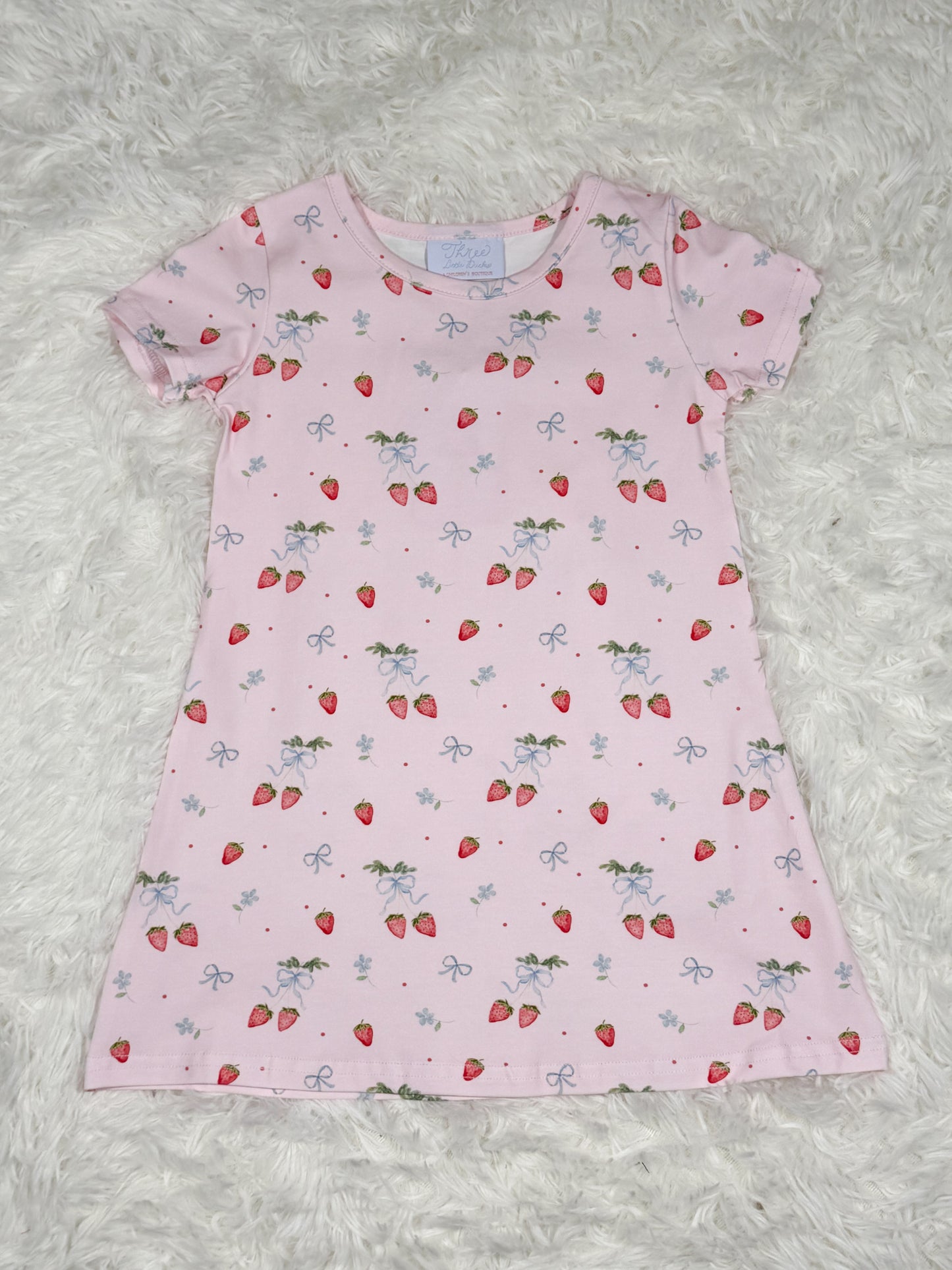 Charlotte Play Dress- Summerfield Strawberries