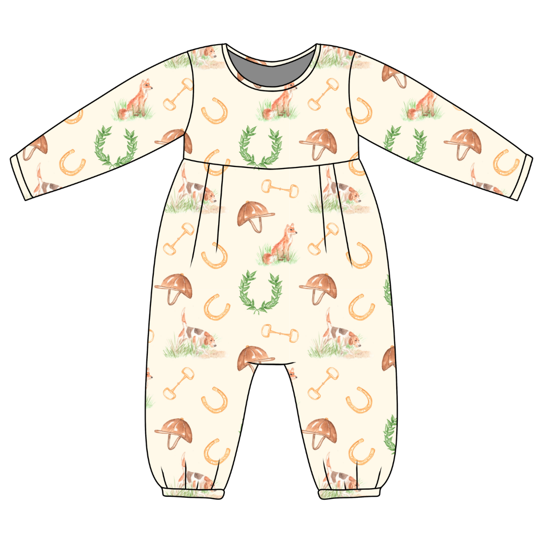 *PRE-ORDER* James Romper- Piedmont Hunt Club