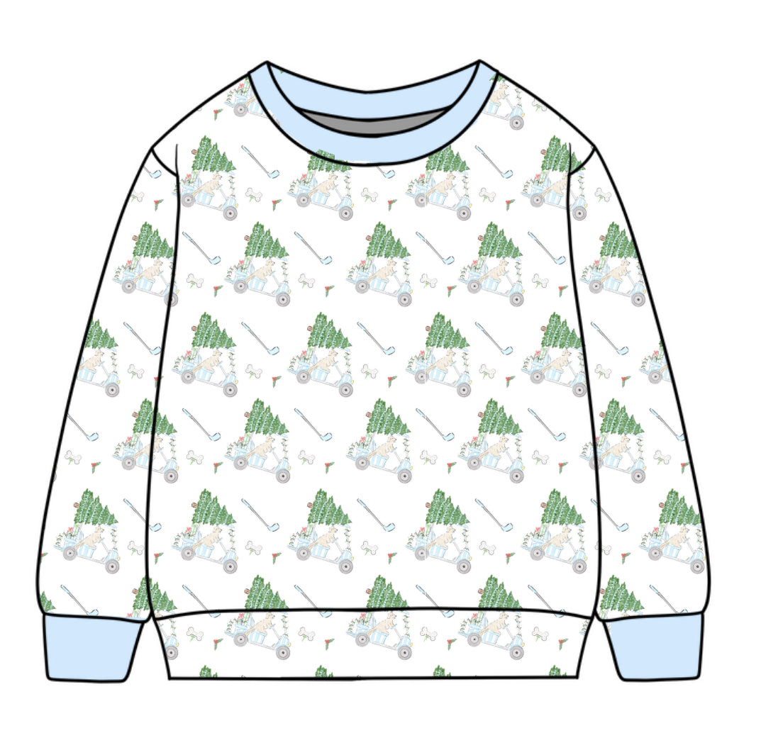 *PRE-ORDER* Campbell Crewneck- Fairway Tinsel Club
