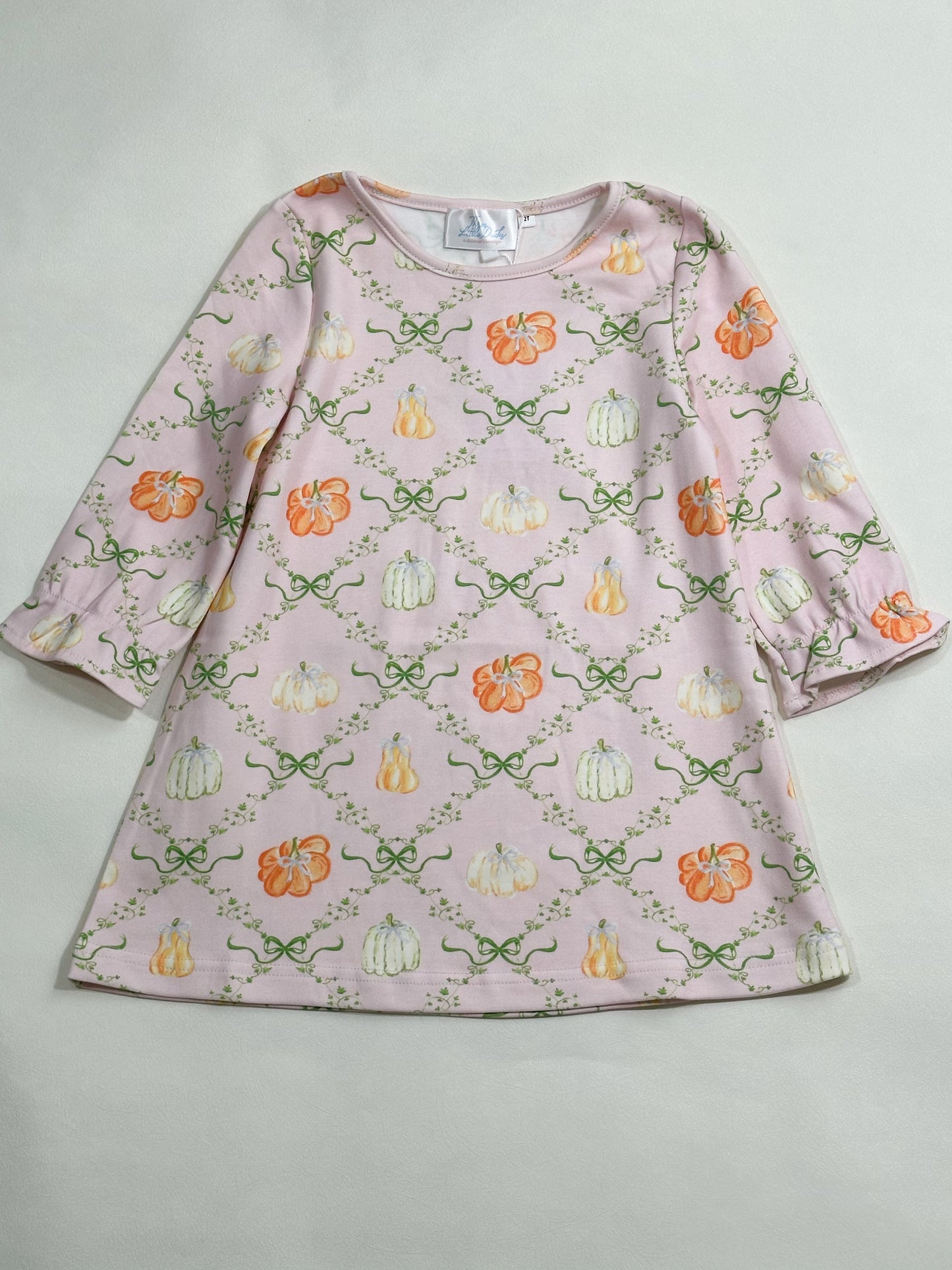 Charlotte Long Sleeve Play Dress- Ribbons & Vines
