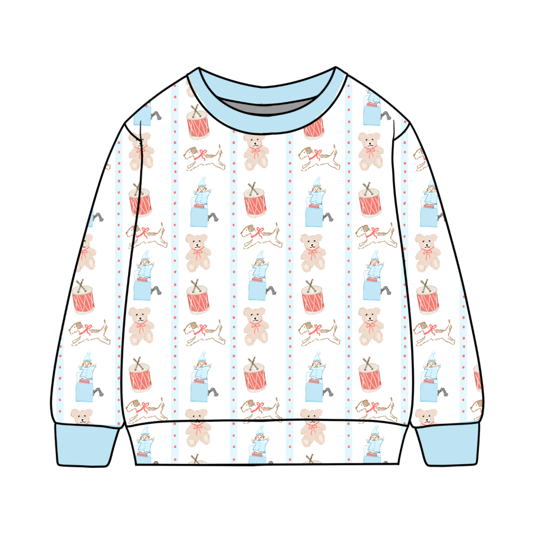 *PRE-ORDER* Campbell Crewneck- The Toymaker’s Parlor