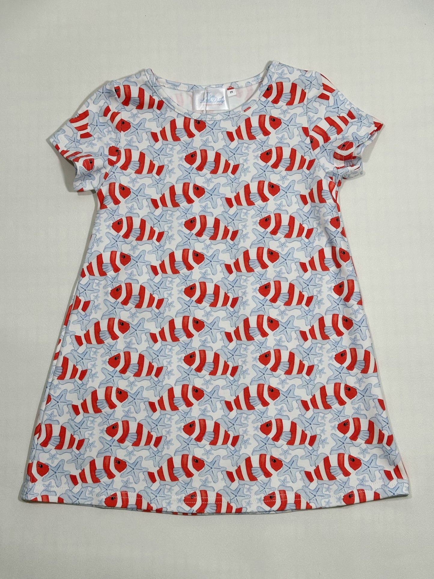 Charlotte Play Dress- Just Keep Swimming