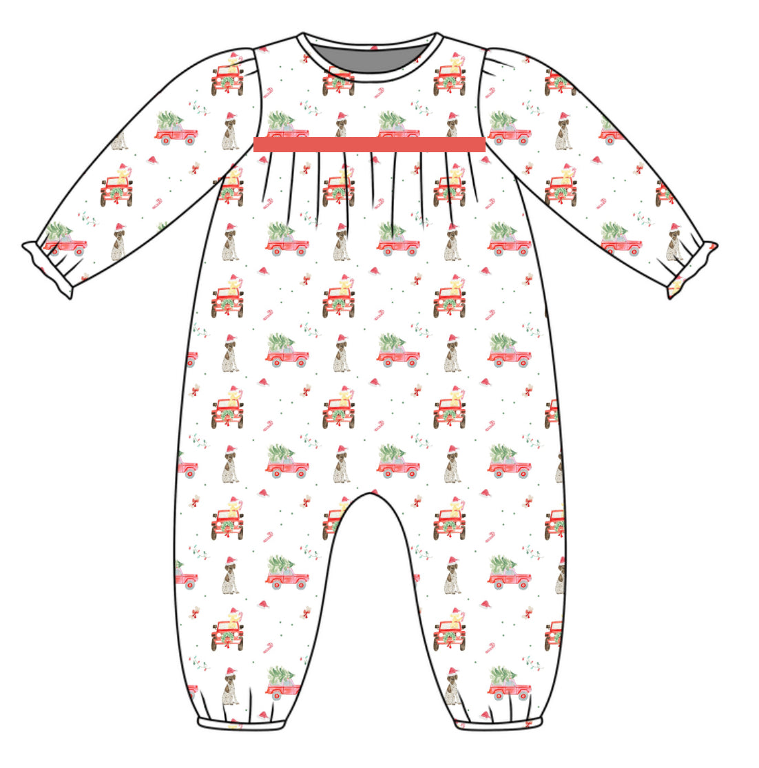 *PRE-ORDER* Ruthie Romper- Holiday Helper