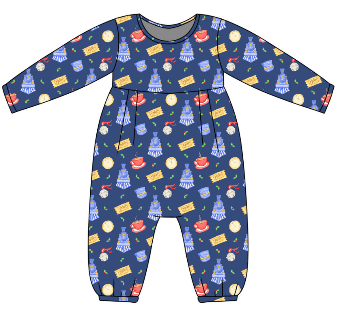 *PRE-ORDER* James Romper- Polar Express