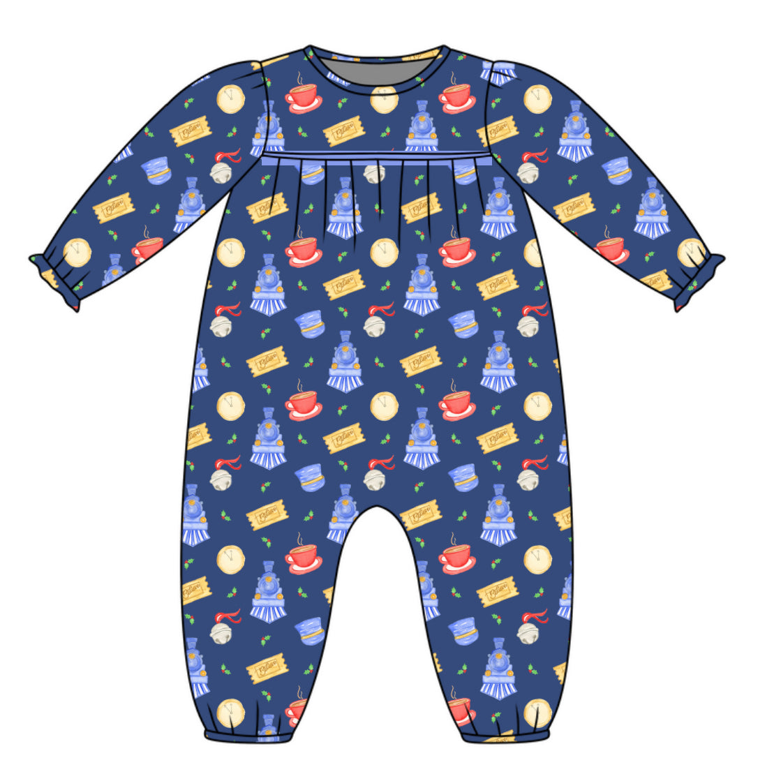 *PRE-ORDER* Ruthie Romper- Polar Express