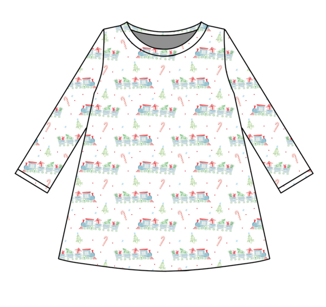 *PRE-ORDER* Charlotte Long Sleeve Play Dress- Hollyridge Express