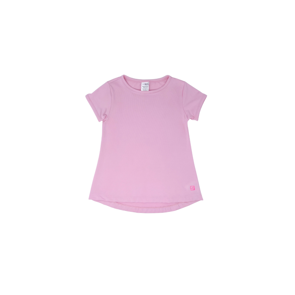 Bridget Basic Tee - Cotton Candy Pink