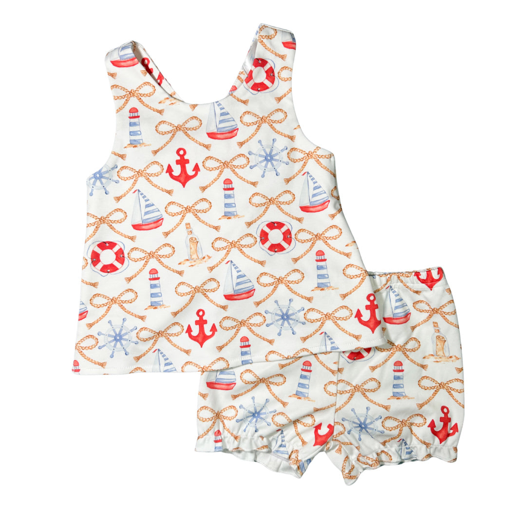 *PRE-ORDER* Brynn Bloomer Set- Sailor’s Bows