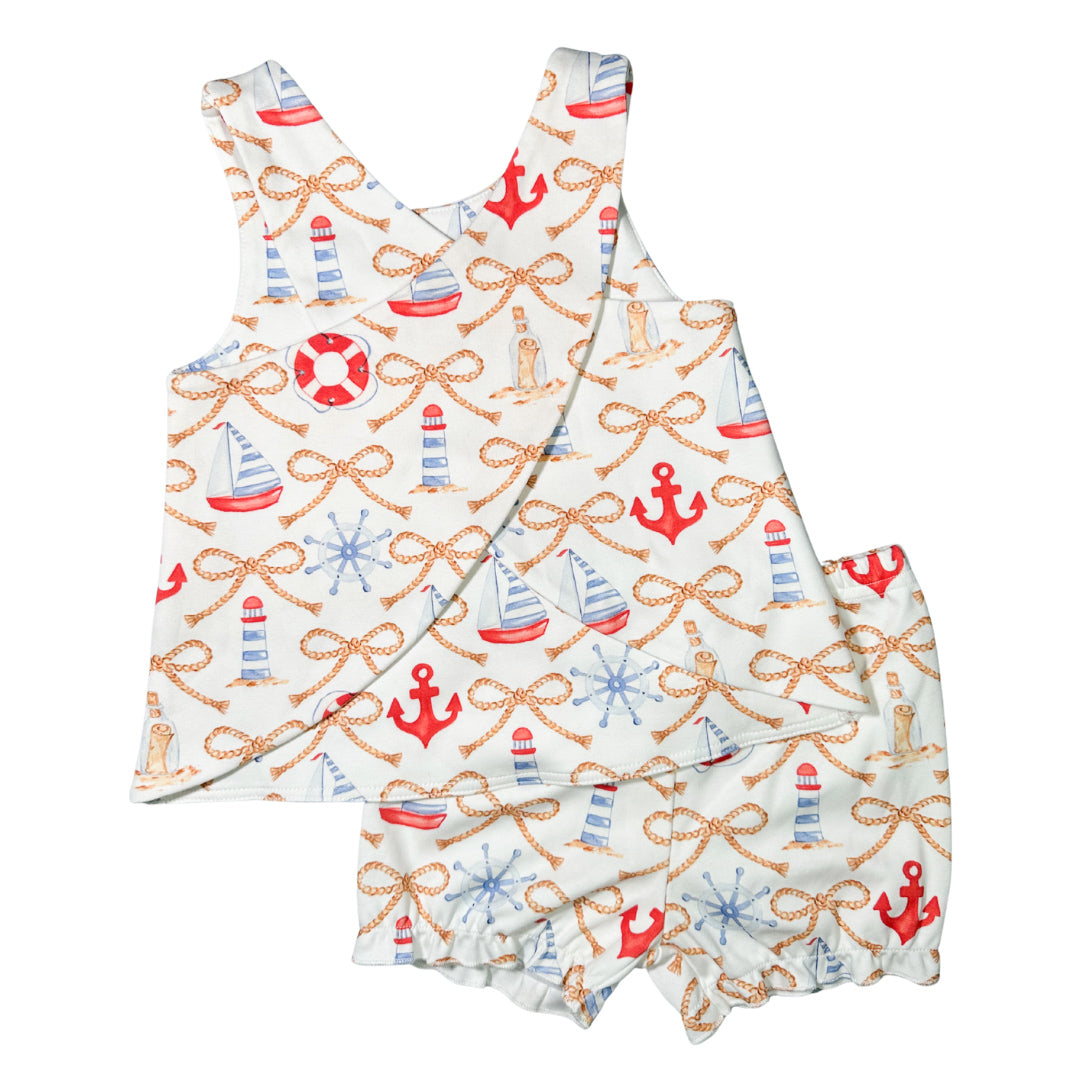 *PRE-ORDER* Brynn Bloomer Set- Sailor’s Bows