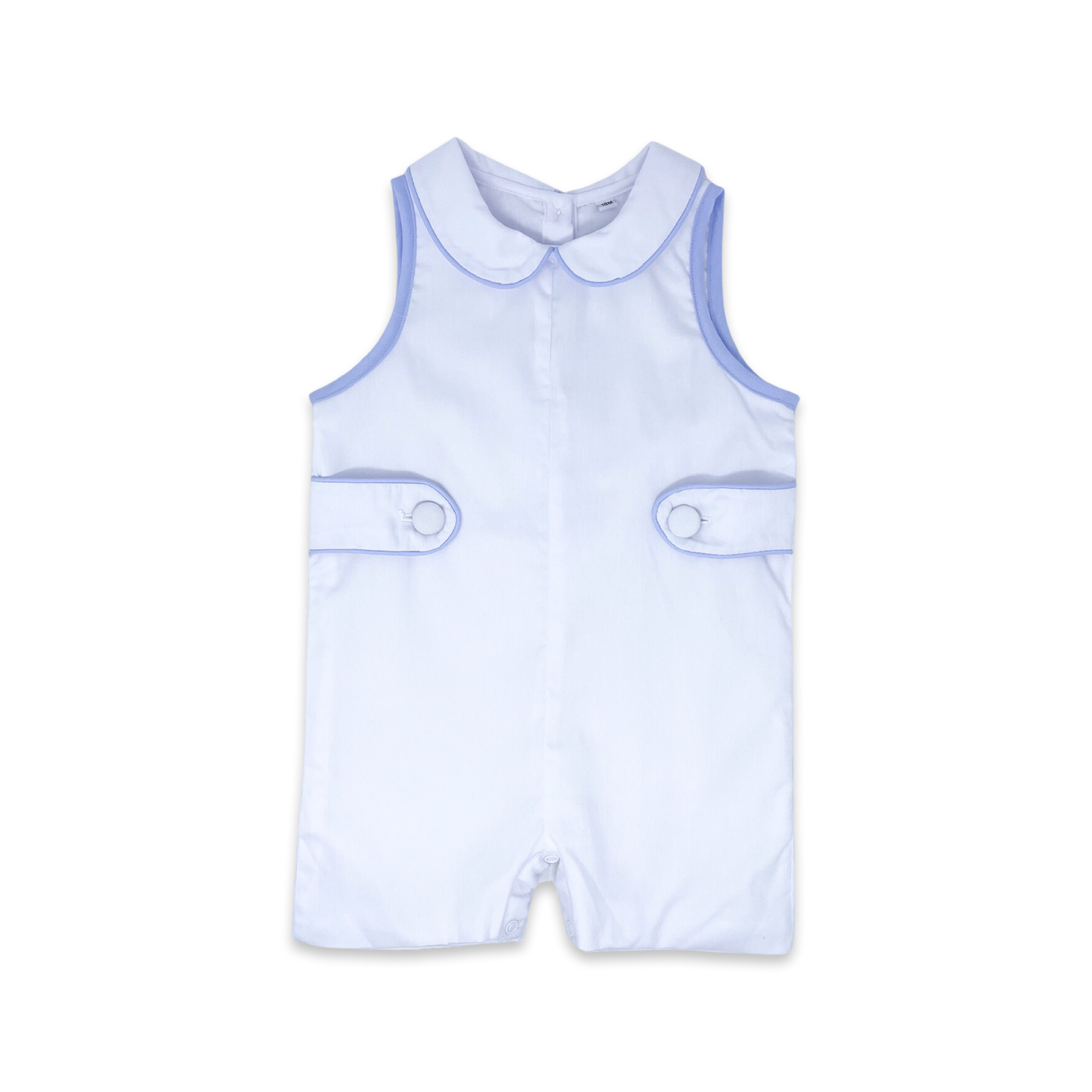 Anders Jon Jon - White Pique, Peaceful Blue Pique