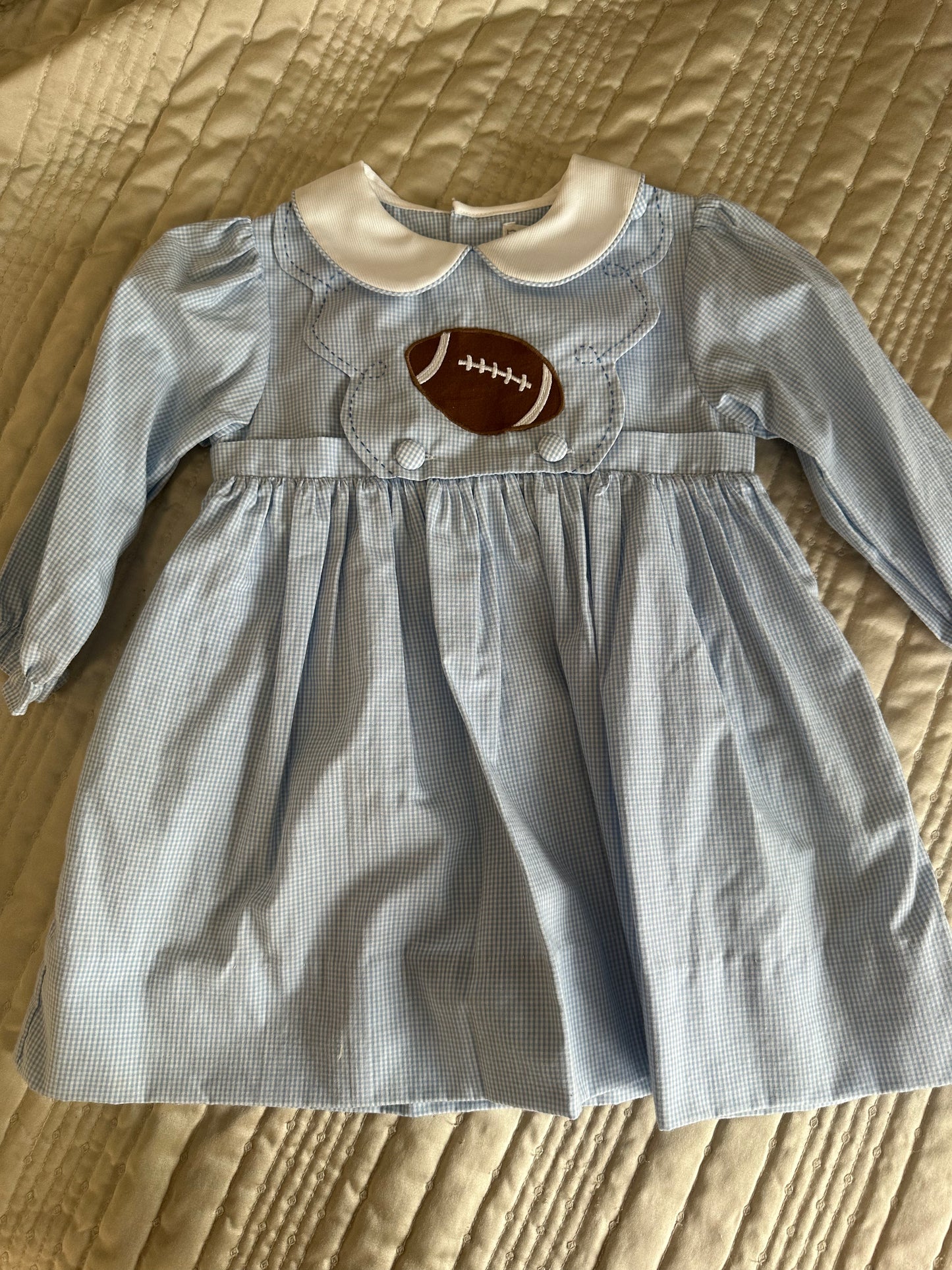 Football Appliqué dress