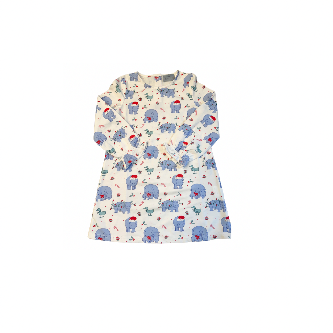 Dolly Dress- I want a Hippopotamus for Christmas