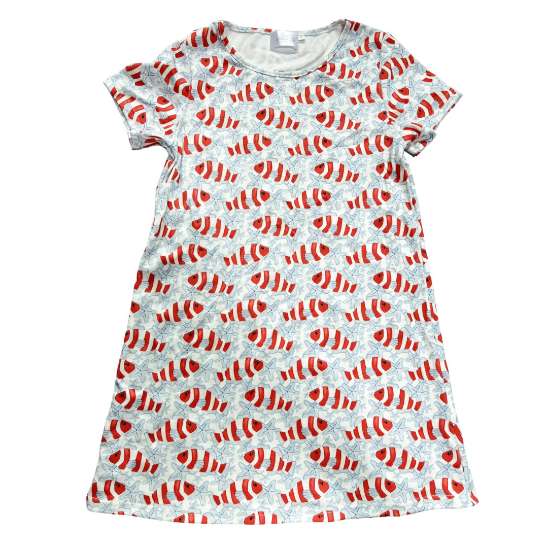 *PRE-ORDER* Charlotte Play Dress- Just Keep Swimming