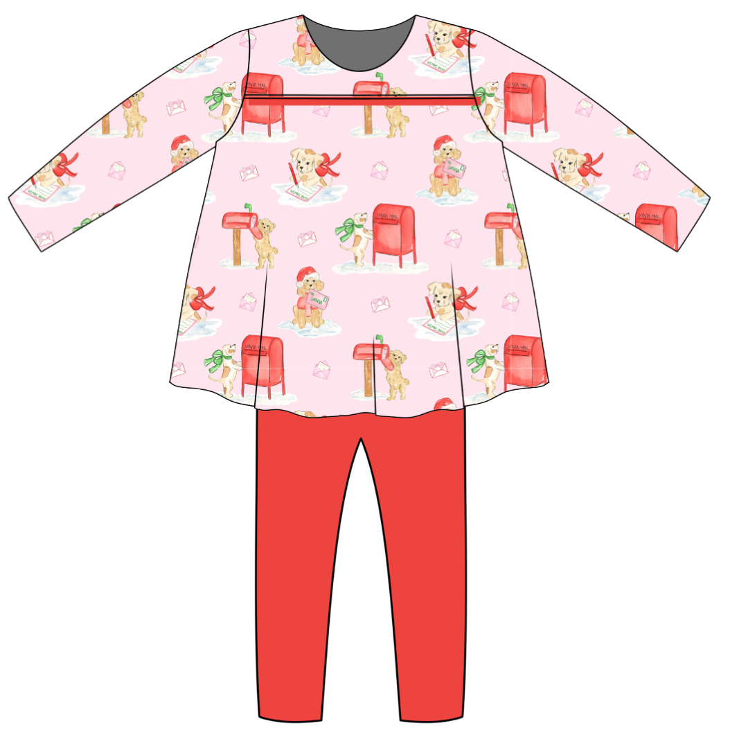 *PRE-ORDER* Emma Kate Set- Letter to Santa Paws