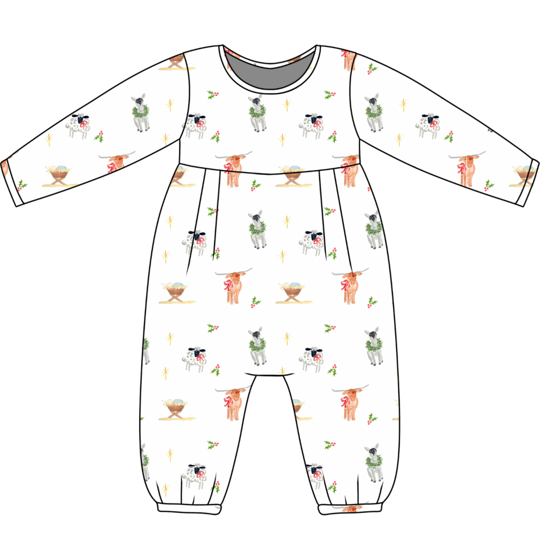 *PRE-ORDER* James Romper- Shepherds Watch