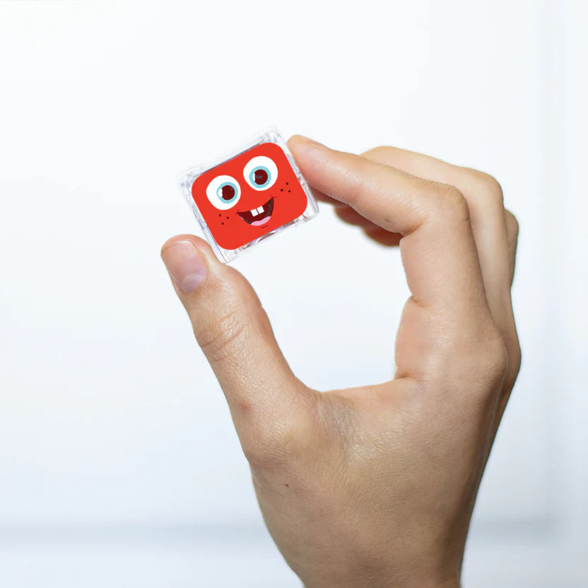 Glo Pals Light Up Cube Bath Toys - Sammy (Red)