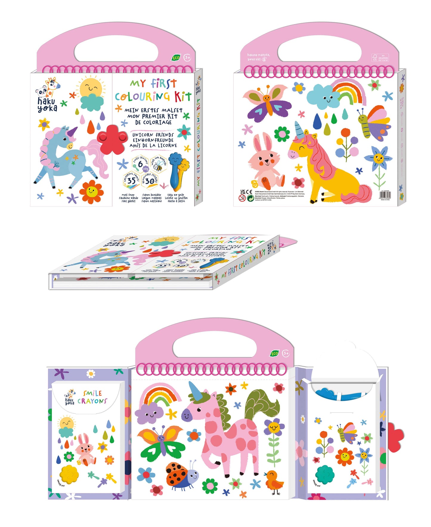 Haku Yoka - My First Coloring Kit UNICORN